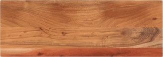 vidaXL Tischplatte 80x40x2,5 cm Rechteckig Massivholz Akazie 370906