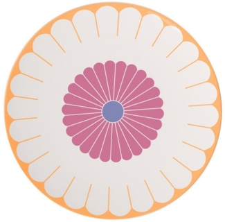 Villeroy & Boch Tortenplatte Fleur couleur Servierteller 32 x 32 x 2,5 cm, Porzellan, (1-tlg)