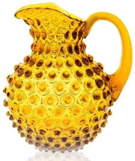 Klimchi Studio Karaffe Hobnail Jug Amber (1000ml) 16184/1000-85/27