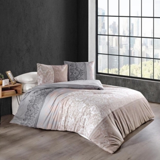 TRAUMSCHLAF Bettwäsche Calina, Renforce, 2 teilig, Florales Design