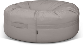 Sitzsack ‘Roll 135‘, Bezugstoff - Colorin, 100% Olefin, White grey, 50x135x135 cm.