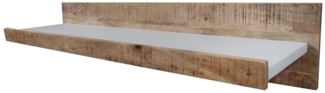 Wandregal 120cm 'Nizza' Mango natur