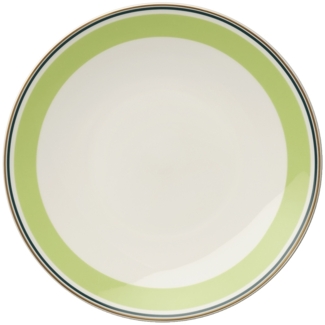 Dibbern Capri Teller 24 cm Maigrün / Dunkelgrün