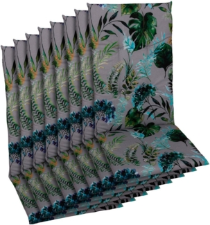 GO-DE Hochlehnerauflage, (Spar-Set, 8 St), Maße ca.: 48 cm x 118 cm x 5 cm