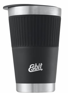 ESBIT SCULPTOR Edelstahl Tumbler, mit Manschette, 550ML, Schwarz