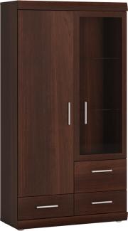 Highboard 80 cm Nussbaum IMPERIA-129