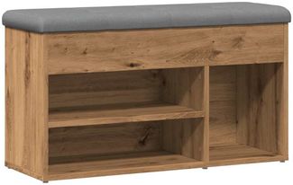 vidaXL Schuhbank Artisan-Eiche 82x32x45,5 cm Holzwerkstoff 857628