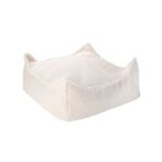 Wigiwama Square Ottoman / Sitzkissen / Sitzsack Cream White