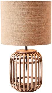 Brilliant Leuchten 93148-09 Tischleuchte Woodrow natur E27