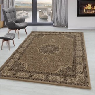 SIMPEX24 Orientteppich Orientalisch Design, Läufer, Höhe: 9 mm, Orient Teppich Wohnzimmer Orientalisch Design Kurzflor Pflegeleicht