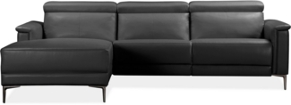 Home affaire Ecksofa Lund, L-Form, 261cm, man. o. elektr. Relaxfunktion (mit USB-A), und Kopfteilverstellung