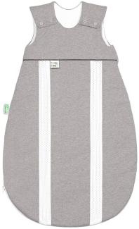 ODENWÄLDER BABYNEST Primaklima Jersey-Schlafsack Gr. 70, Melange Silber 1471-1/2053 Gr. 70