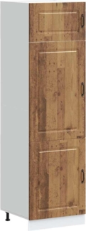 vidaXL Küchenschrank Kalmar Altholz-Optik Holzwerkstoff 853635