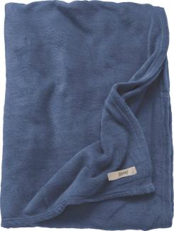 ESPRIT Mellow Kuscheldecke, Polyester navy, 150 x 200 cm