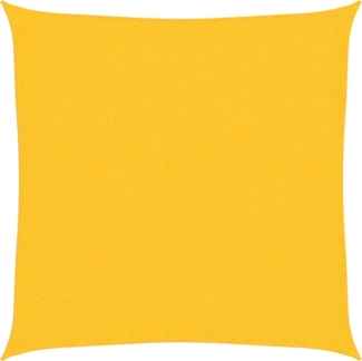vidaXL Sonnensegel 160 g/m² Gelb 2,5x2,5 m HDPE 311548