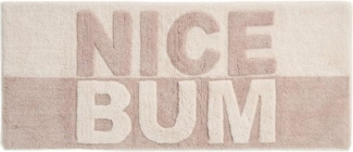 Next Badematte Nice Bum Badematte aus 100 % Baumwolle, Baumwolle