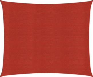 vidaXL Sonnensegel 160 g/m² Rot 4,5x4,5 m HDPE 311607