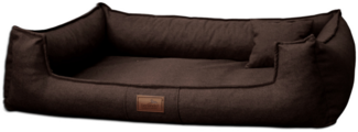 GOOFY COUTURE Orthopädisches Hundebett - 90x75cm, 01 Braun