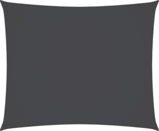 vidaXL Sonnensegel Oxford-Gewebe Rechteckig 3,5x4,5 m Anthrazit 135104