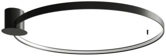 SOLLUX TH. 134 Deckenleuchte RIO schwarz 3000K L: 1180, B: 1100, H: 125, LED/70W,