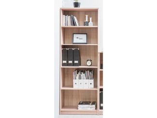 Regal >Bremen III< in Sonoma-Eiche - 68x188x35cm (BxHxT)