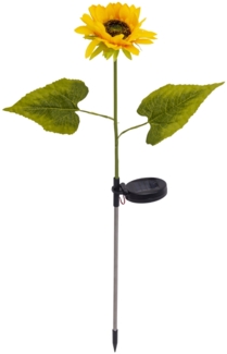 Light & More LED Solar-Sonnenblume 78,5 cm warmweiß 2 Stück