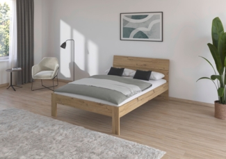 rauch Bett FLEXX, Eiche Artisan, 145 x 90 x 209 cm