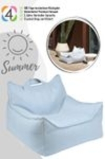 Wigiwama Outdoor Beanbag Chair / Outdoor Sitzsack Azure