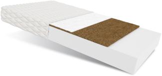 'Carini' Kaltschaummatratze, Kokos Klimafaser, H3/H4, Höhe 11 cm, 160x200 cm