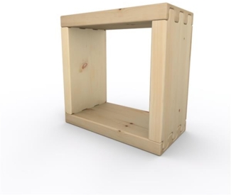 Nachtkästchen Hängekasten Nachttisch Nachtschrank "Nacht-Donerl" Zirbe