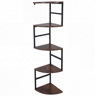 MCW Eckregal MCW-O99, Inklusive Aufhängevorrichtung, Stabiles Eisen-Gestell