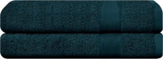 Camry Handtuch Set Badetücher 70x140 cm und Handtücher 50x100 cm - weich & saugstark, dick, mit schöner Rundum-Bordüre