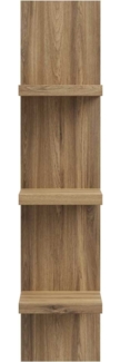 Aufsatzregal Lüttich / Lewisville , Holzwerkstoff , Holzfarben , 30 x 135 x 30 cm