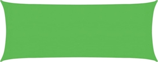 vidaXL Sonnensegel 160 g/m² Hellgrün 2x4,5 m HDPE 311285