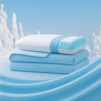 Elemuse Microfaserbettdecke Sommerdecke + Kopfkissen Bettwaren Set Bettdecken und Gelschaum kissen, Füllung: Lenzing Tencel Polyester Sorona und Gelschaum, Atmungsaktive Weich Bequem Bettdecke Set, OEKO-TEX®