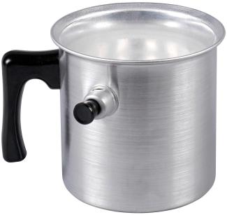 Karl Krüger 297 Wasserbadkocher 2,0 Liter Aluminium geschliffen / Simmertopf