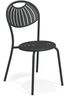 2er Set Coupole Gartenstuhl grau