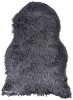 House Nordic Lammfell Kunst, grau, 50x85 cm