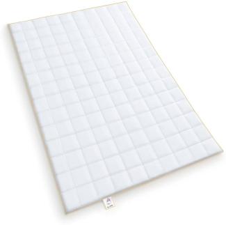 Frau Holle Premium Daunen Sommerbettdecke extra leicht, Füllung: 100% Daunen|135x200 cm