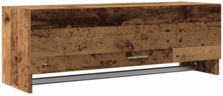 vidaXL Kleiderschrank Altholz-Optik 100x32,5x35 cm Holzwerkstoff 856616
