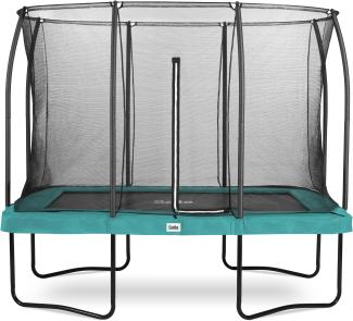 Salta 'Comfort Edition Standard' Trampolin rechteckig, inkl. Sicherheitsnetz, grün, 214x305 cm