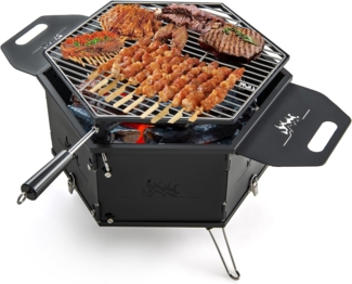 COSTWAY Holzkohlegrill