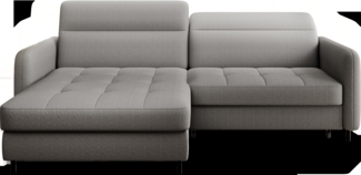 Gomsi, Ecksofa, Eckcouch, Grau