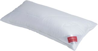 Hefel Naturfaserkissen Klima Control Comfort Kissen in 40x80 cm, 40x60 cm, 80x80 cm, Füllung: 100% PES Polyester-Faserbällchen, Bezug: 100% TENCEL™ Lyocell, Das Kissen, das atmet. Kein Schwitzen.