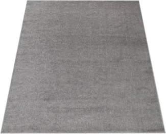 Paco Home Läufer Porto 890, rechteckig, Höhe: 13 mm, Teppich-Läufer, Kurzflor, Uni-Farben, ideal im Flur und Schlafzimmer