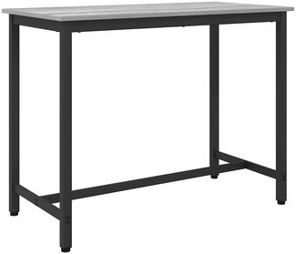 vidaXL Tisch Graues Sonoma 100 x 50 x 76,5 cm 873747
