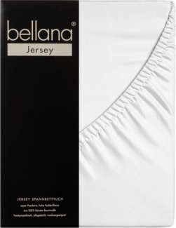 bellana Spannbettlaken Bellana jersey, Jersey, Gummizug: rundum, (1 Stück), 120g/m², 100% Baumwolle