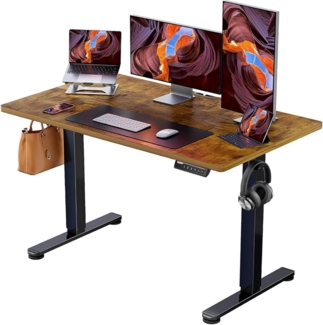 ErGear Höhenverstellbarer Schreibtisch Elektrisch 120x60cm Memory-Funktion