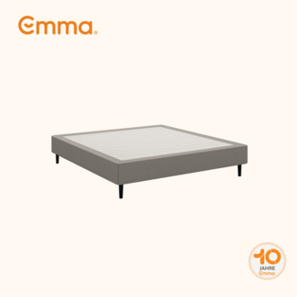 Set Emma 'Cocoon Lite' Bett, 180x200 cm, 100% Polyester, Grau und Emma One Medium