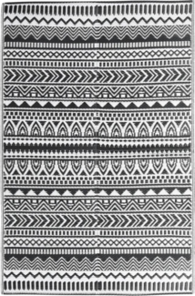vidaXL Outdoor-Teppich ARAKIL Schwarz 160x230 cm PP 316923